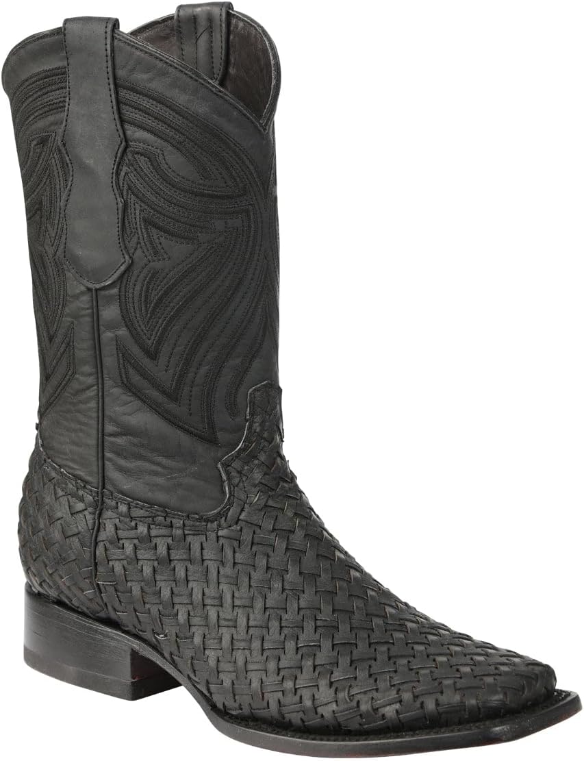 Мужские кожаные ковбойские сапоги Petatillo - черные El General Generic
Мужские кожаные ковбойские сапоги Petatillo - черные El General Generic