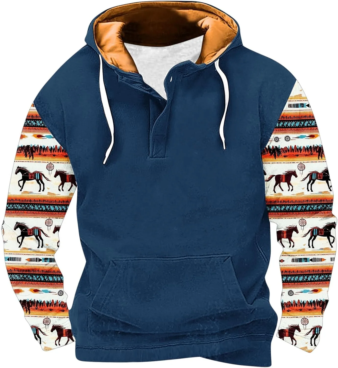 Худи для мужчин оверсайз с капюшоном на шнурке и карманом OTSANT
Худи для мужчин оверсайз с капюшоном на шнурке и карманом OTSANT