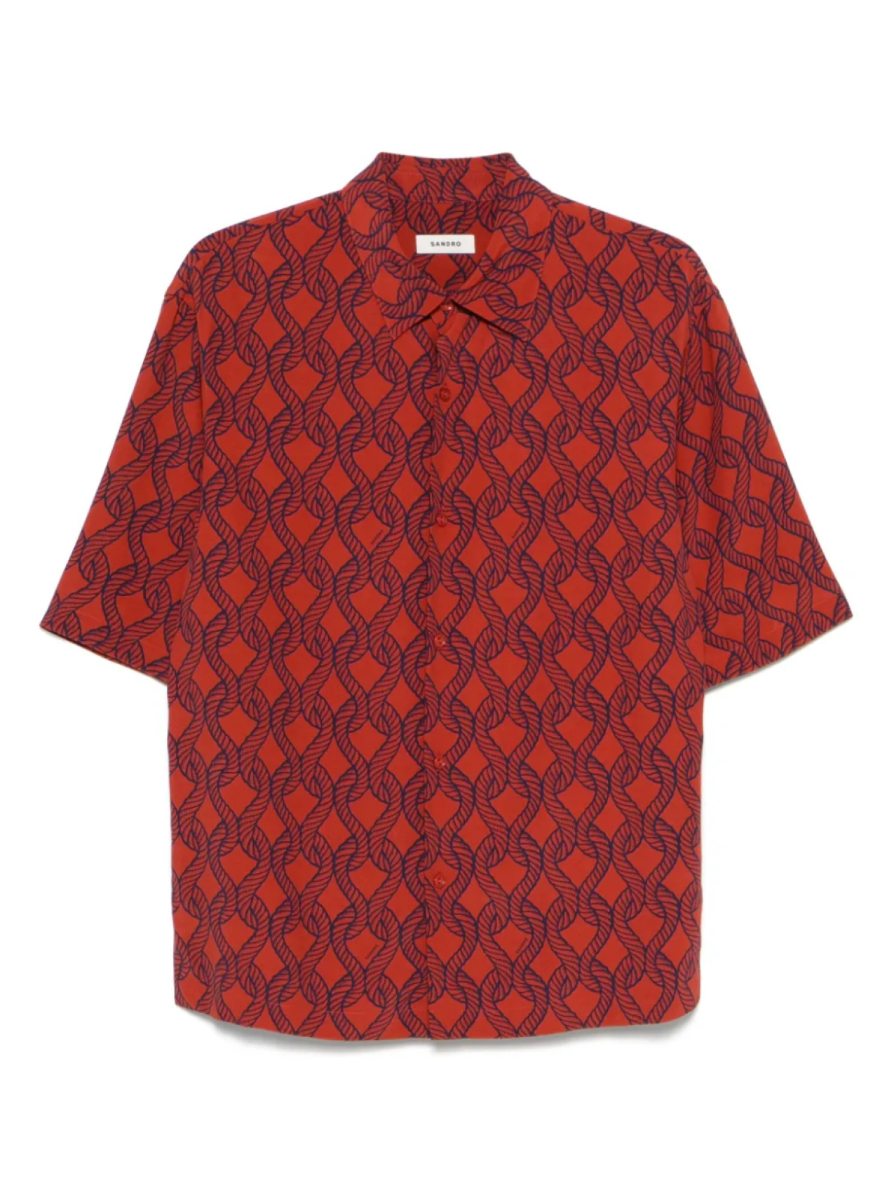 SANDRO рубашка с принтом, оранжевый
SANDRO рубашка с принтом, оранжевый