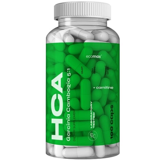 Ecomax, HCA Гарциния камбоджийская 5:1 + Карнитин 100 капс.
Ecomax, HCA Гарциния камбоджийская 5:1 + Карнитин 100 капс.