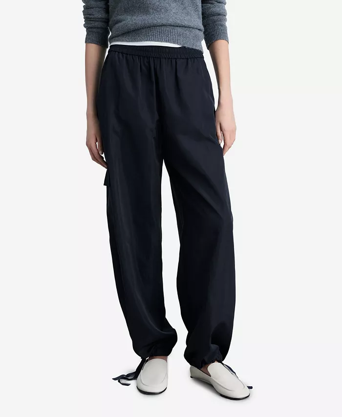 Женские прямые карго-брюки MANGO, синий
Женские прямые карго-брюки MANGO, синий