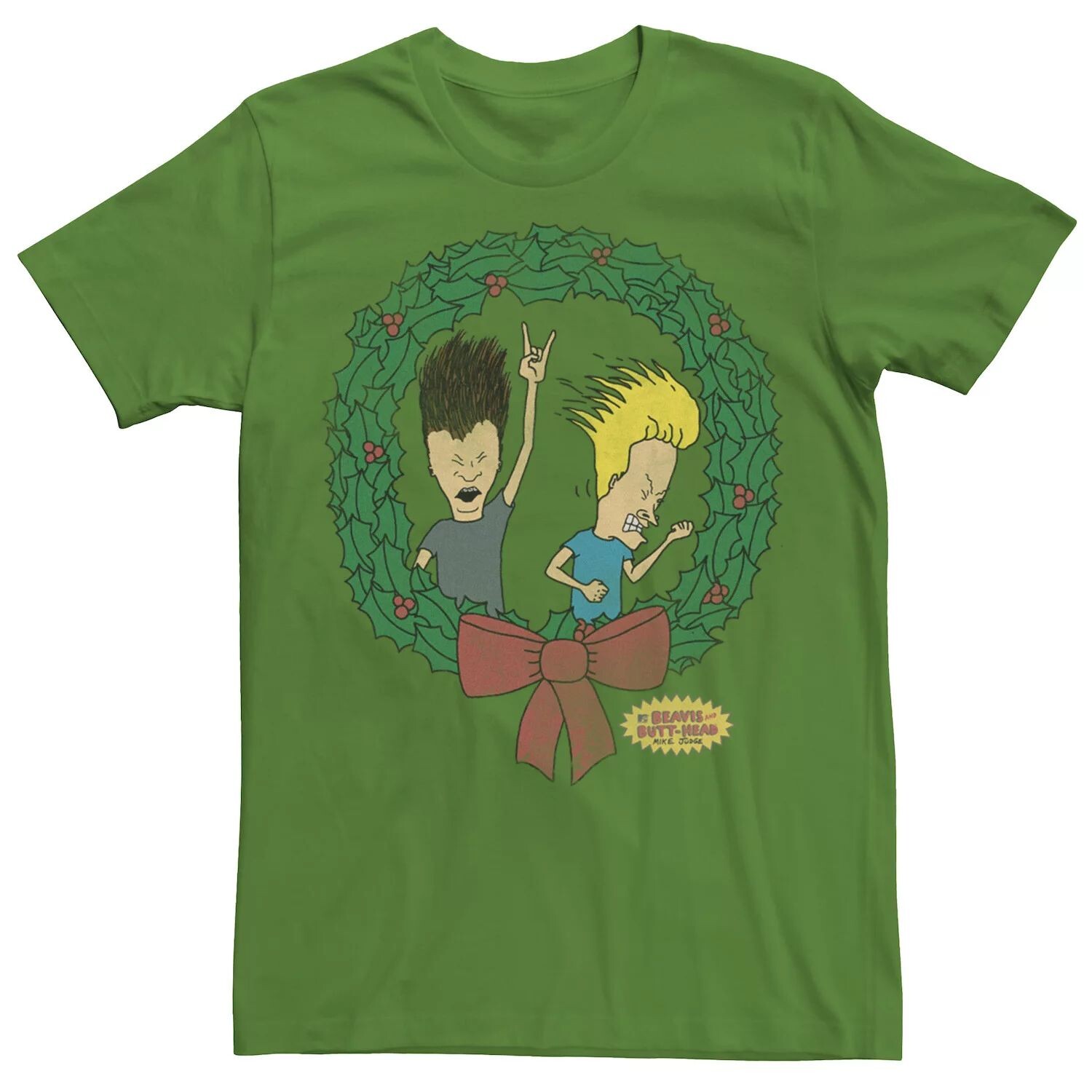 Мужская футболка Beavis and Butthead Rock On Christmas Wreath Licensed Character
Мужская футболка Beavis and Butthead Rock On Christmas Wreath Licensed Character