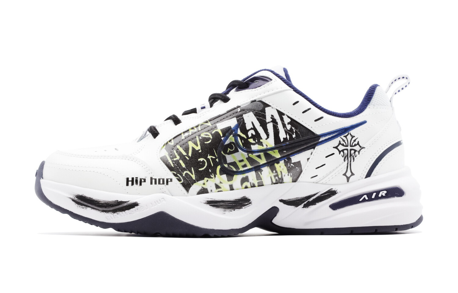 Кроссовки Nike Air Monarch 4 Chunky Sneakers Unisex Low-top White/blue/black, синий
Кроссовки Nike Air Monarch 4 Chunky Sneakers Unisex Low-top White/blue/black, синий