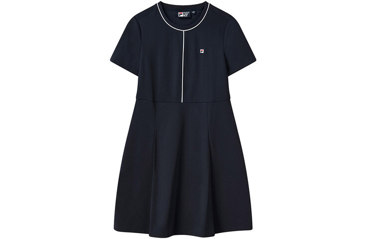Платье с короткими рукавами женское темно-синее Fila
Платье с короткими рукавами женское темно-синее Fila