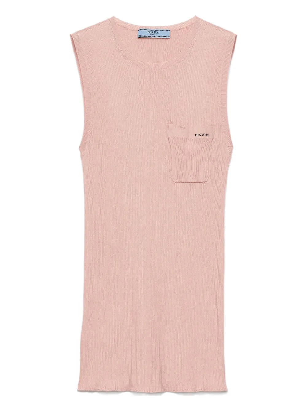 Шелковый топ в рубчик Prada, розовый
Шелковый топ в рубчик Prada, розовый