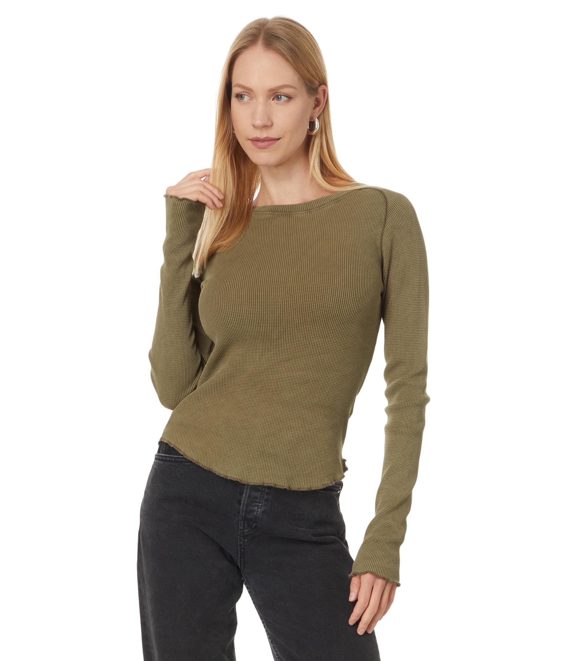 Футболка Free People Easy Does It Tee, цвет Military Olive
Футболка Free People Easy Does It Tee, цвет Military Olive