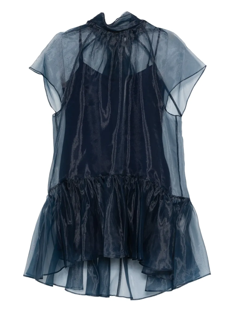 Платье мини Beaux с оборками Simkhai, синий
Платье мини Beaux с оборками Simkhai, синий