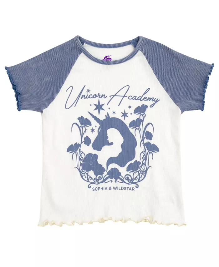 Футболка для девочек Unicorn Academy, белый
Футболка для девочек Unicorn Academy, белый