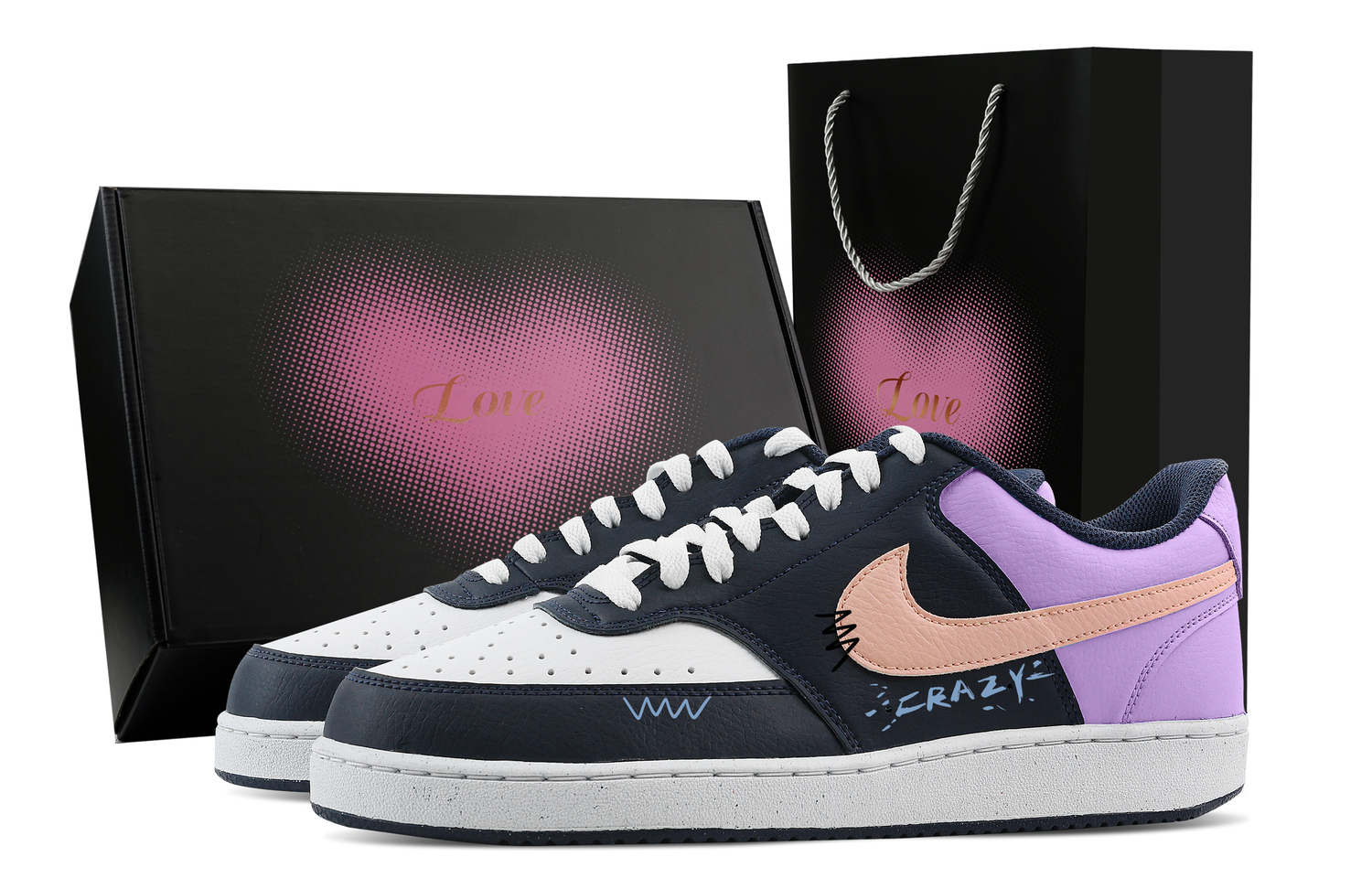 Nike Кроссовки Court Vision Low Fantastical Wonderland, Heart Box низкие мужские синий фиолетовый
Nike Кроссовки Court Vision Low Fantastical Wonderland, Heart Box низкие мужские синий фиолетовый