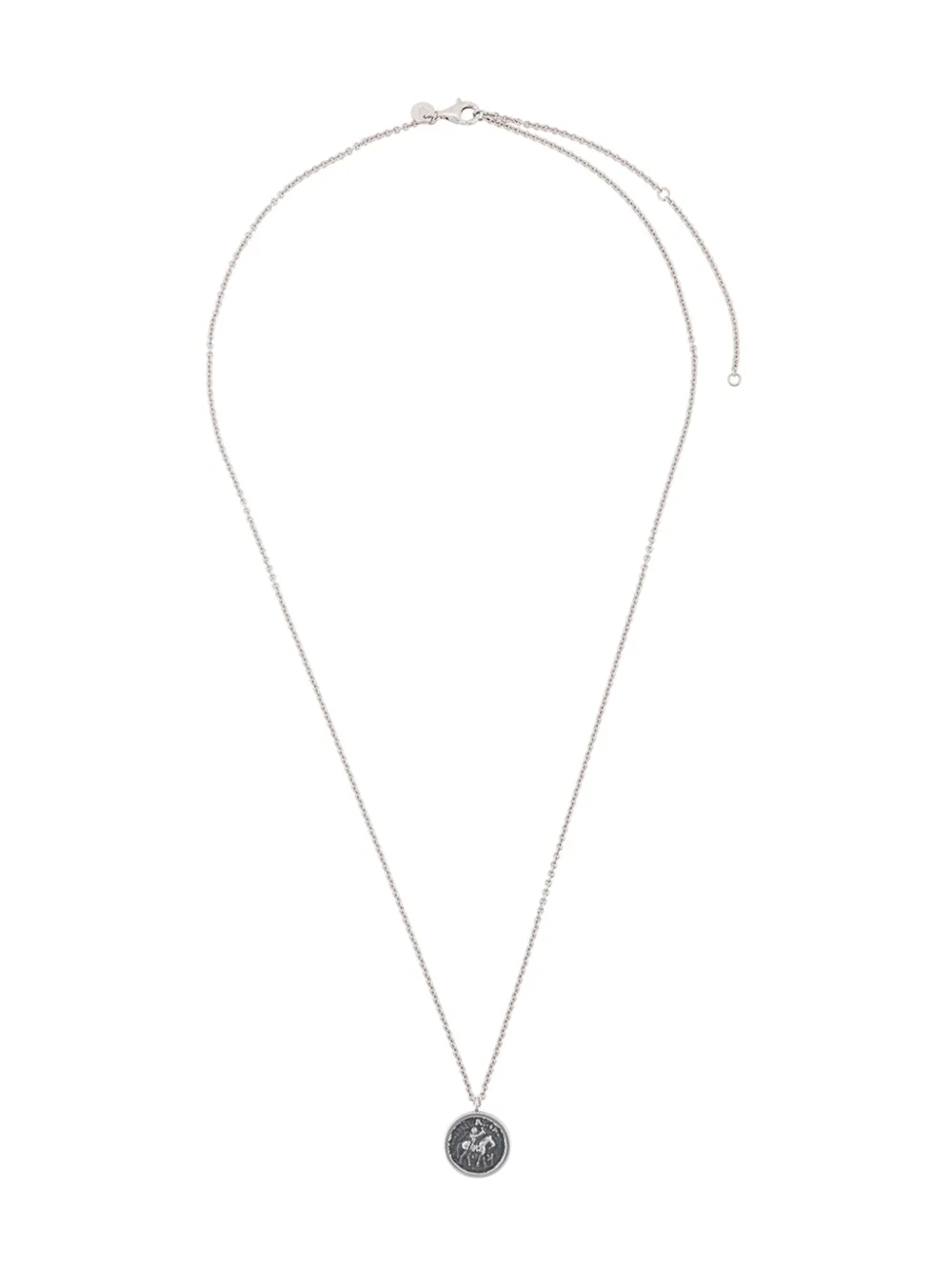 Ожерелье с подвеской в виде монеты Tom Wood, серебяный
Ожерелье с подвеской в виде монеты Tom Wood, серебяный