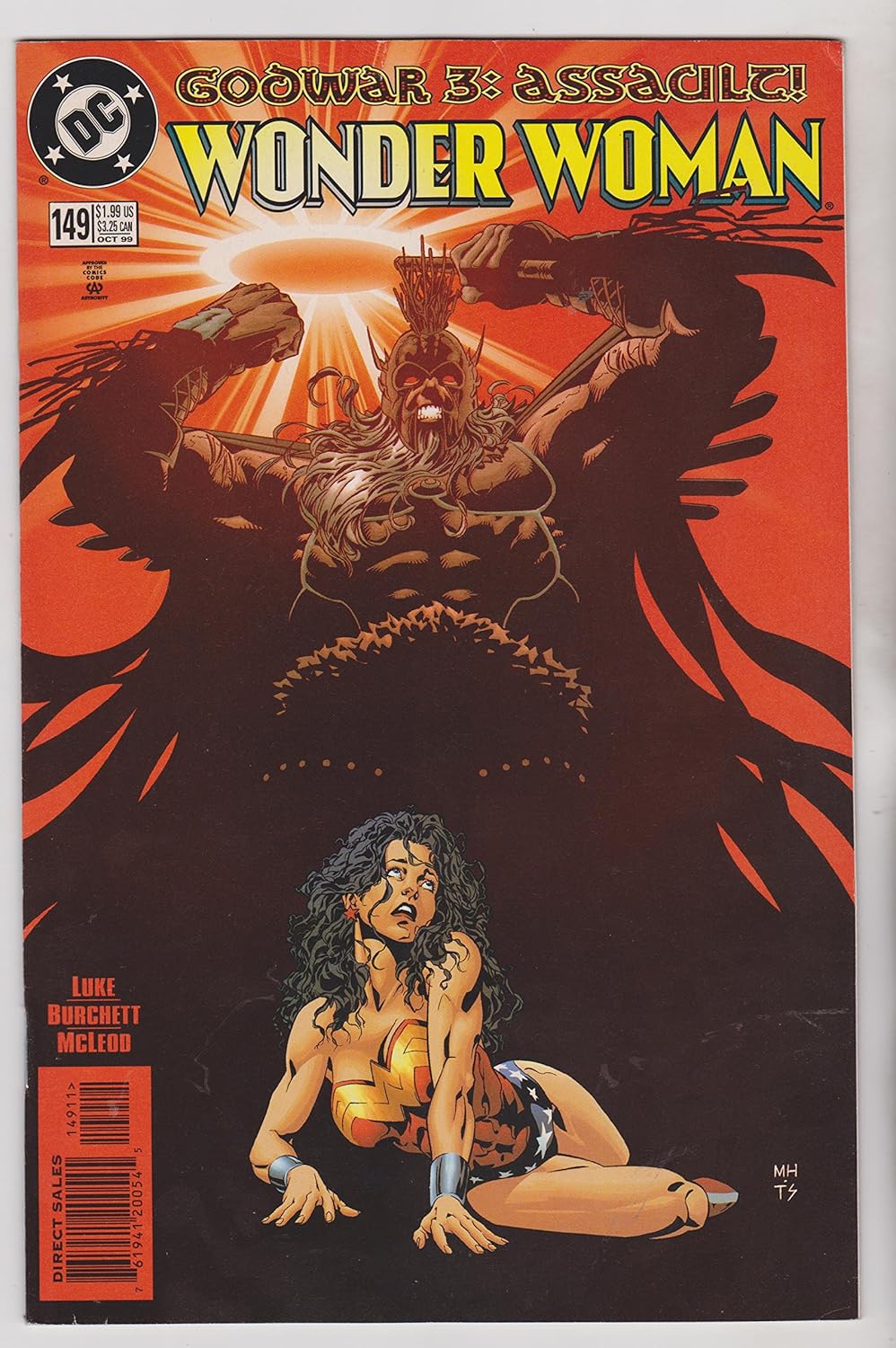Wonder Woman No. 149 (Godwar Part 3: Assault) (DC Comics)
Wonder Woman No. 149 (Godwar Part 3: Assault) (DC Comics)