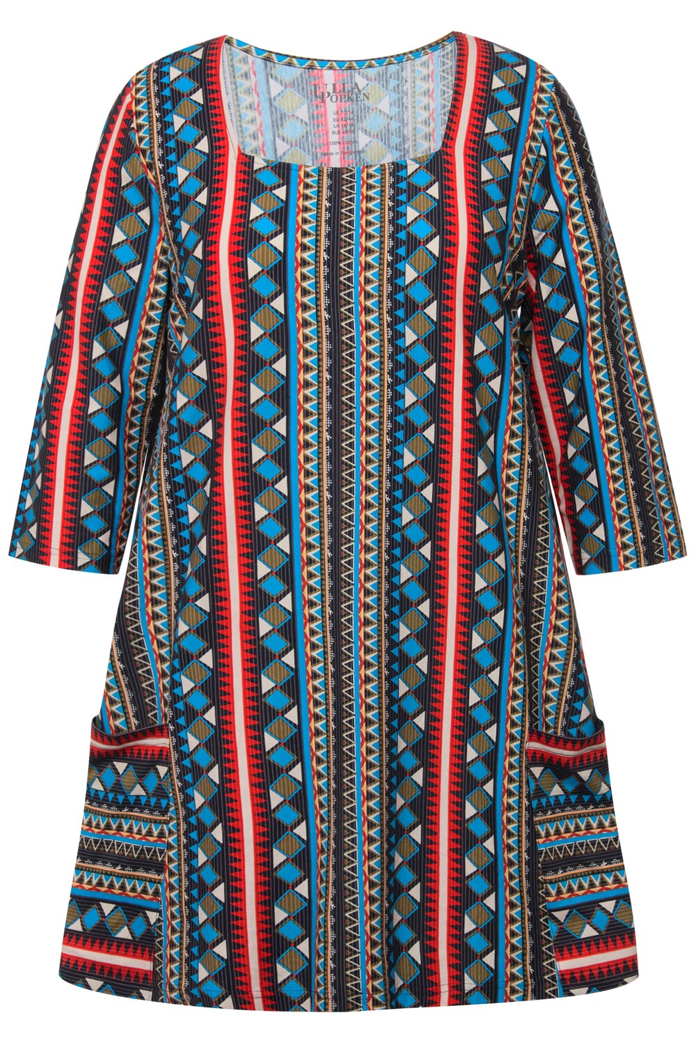 Футболка Ulla Popken Long, морской
Футболка Ulla Popken Long, морской