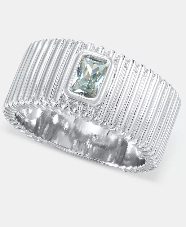 Кольцо с текстурой из кубического циркония, эксклюзив от Macy's I.N.C. International Concepts, rhodium/cr
Кольцо с текстурой из кубического циркония, эксклюзив от Macy's I.N.C. International Concepts, rhodium/cr