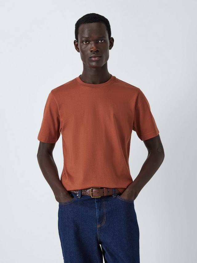 Простая хлопчатобумажная футболка с коротким рукавом John Lewis , цвет Rustic Brown
Простая хлопчатобумажная футболка с коротким рукавом John Lewis , цвет Rustic Brown