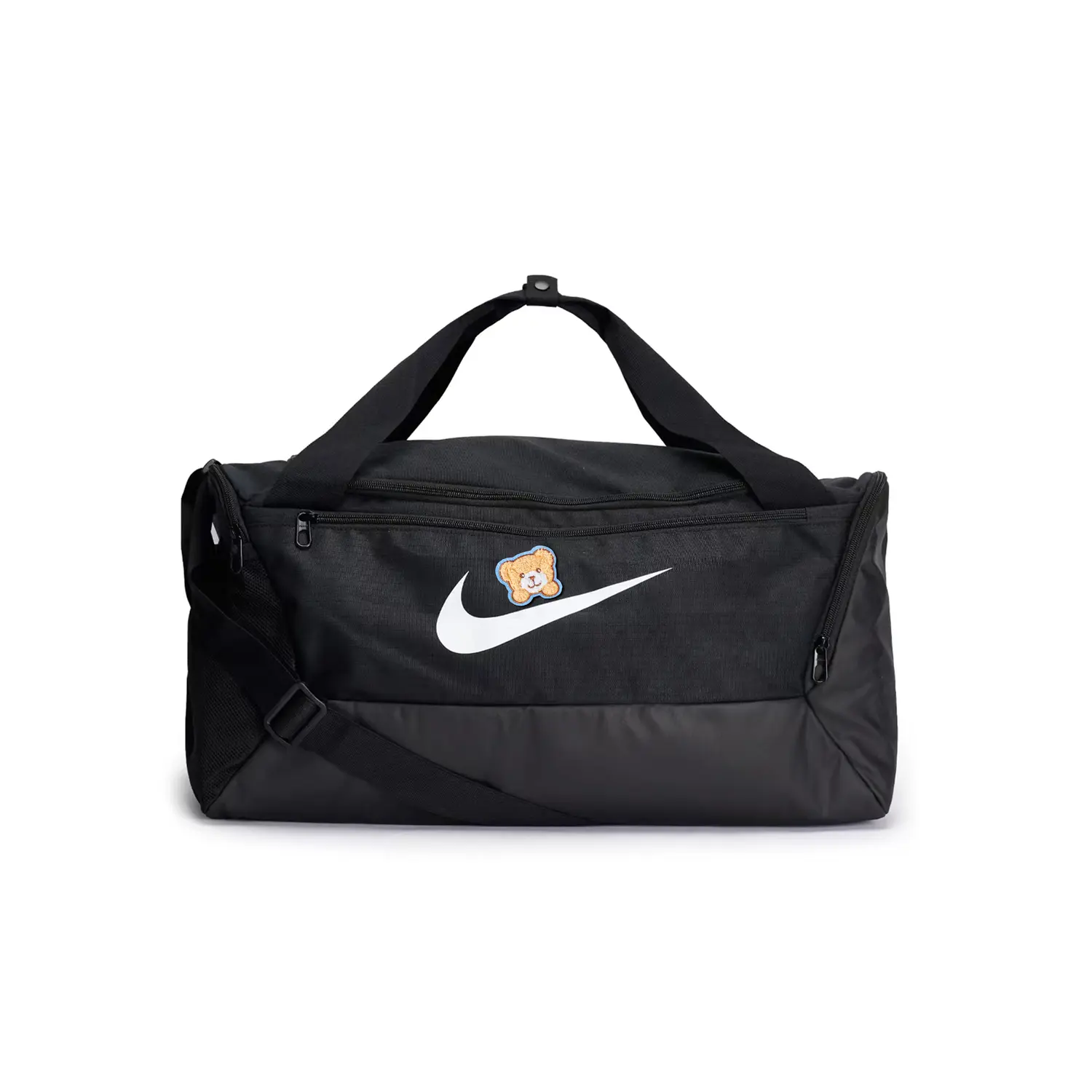 Nike Большая спортивная сумка из ткани унисекс черная, 1 Bear
Nike Большая спортивная сумка из ткани унисекс черная, 1 Bear