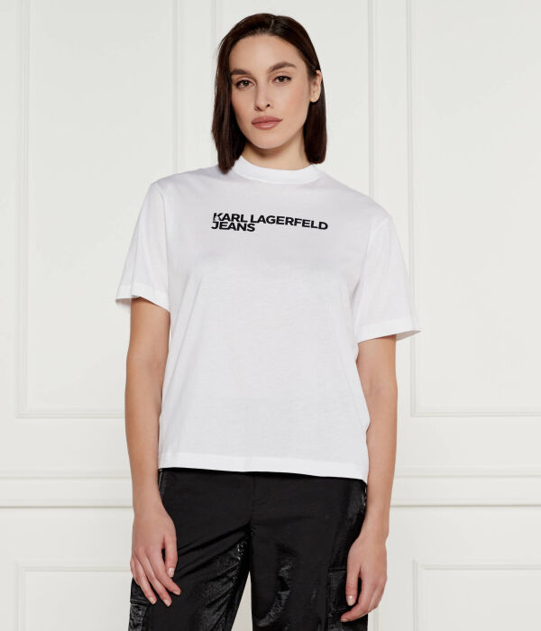 Футболка Karl Lagerfeld Jeans Regular Fit, белый 
Футболка Karl Lagerfeld Jeans Regular Fit, белый
