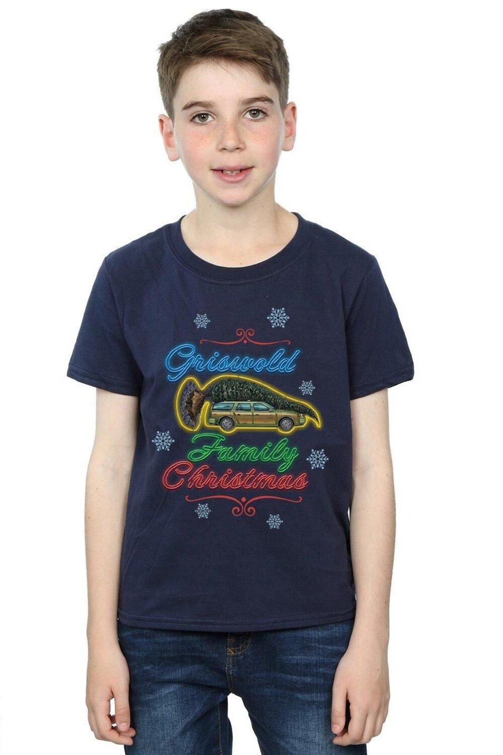 Рождественская футболка семьи Грисволд National Lampoon's Christmas Vacation, темно-синий
Рождественская футболка семьи Грисволд National Lampoon's Christmas Vacation, темно-синий