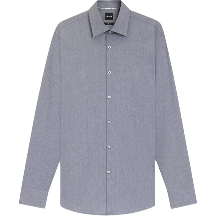 HUGO BOSS Мужская рубашка темно-синего цвета
HUGO BOSS Мужская рубашка темно-синего цвета