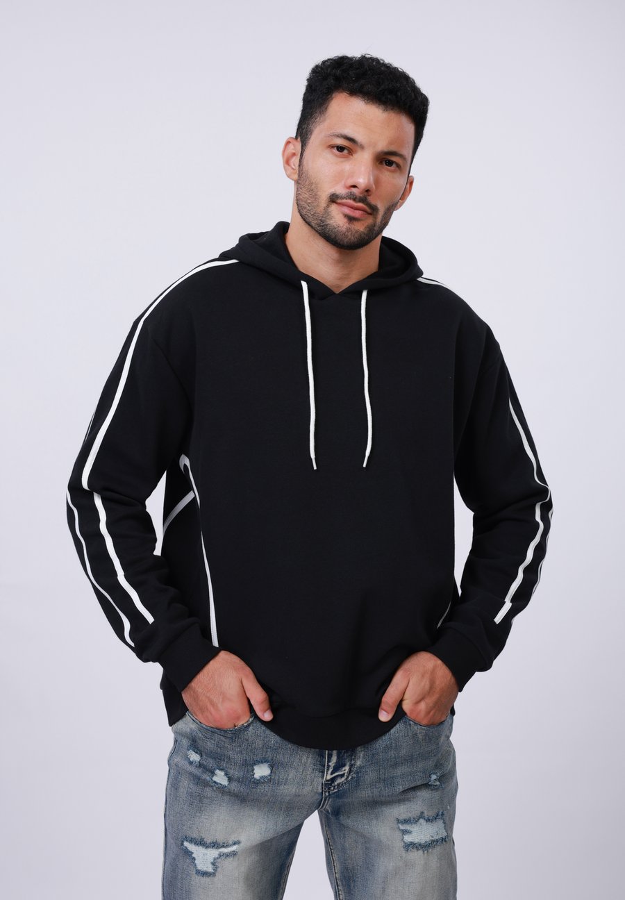 Худи Pier One Hoodie, Black/White/Black
Худи Pier One Hoodie, Black/White/Black