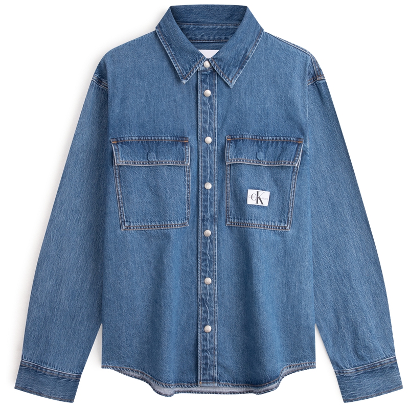 Футболка с логотипом Denim Light Blue Calvin Klein, 1A4
Футболка с логотипом Denim Light Blue Calvin Klein, 1A4