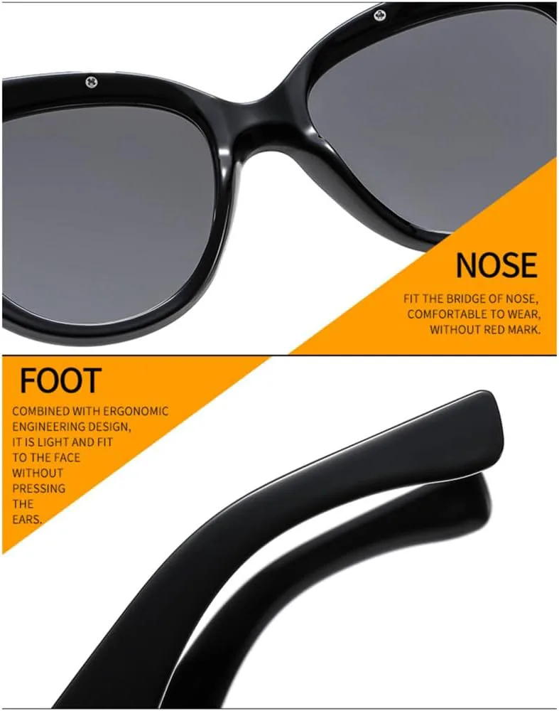 Ретро-солнцезащитные очки «кошачий глаз» для женщин, для мужчин и женщин, солнцезащитные очки для активного отдыха, защита от УФ-излучения UV400 HDUBFY, 5
Ретро-солнцезащитные очки «кошачий глаз» для женщин, для мужчин и женщин, солнцезащитные очки для активного отдыха, защита от УФ-излучения UV400 HDUBFY, 5