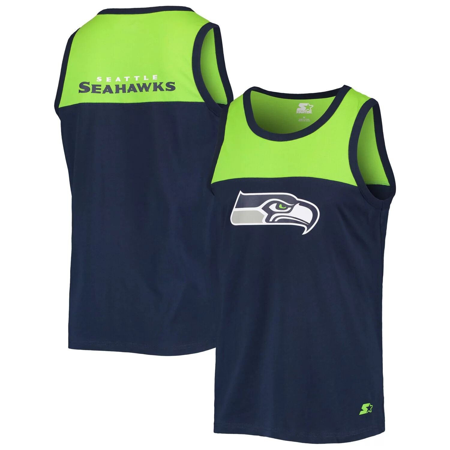 Мужская модная майка Seattle Seahawks Team Touchdown темно-синего/неоново-зеленого цвета Starter, Зеленый, Мужская модная майка Seattle Seahawks Team Touchdown темно-синего/неоново-зеленого цвета Starter
Мужская модная майка Seattle Seahawks Team Touchdown темно-синего/неоново-зеленого цвета Starter, Зеленый, Мужская модная майка Seattle Seahawks Team Touchdown темно-синего/неоново-зеленого цвета Starter