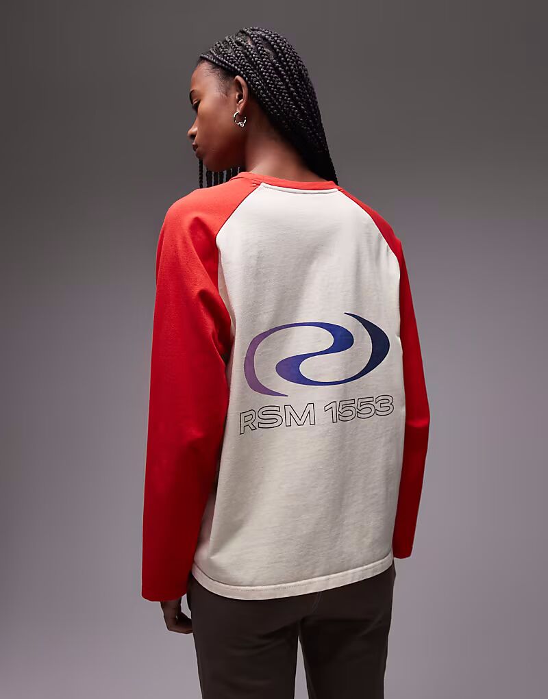 Футболка Resume реглан oversize в гоночном красном цвете Résumé
Футболка Resume реглан oversize в гоночном красном цвете Résumé