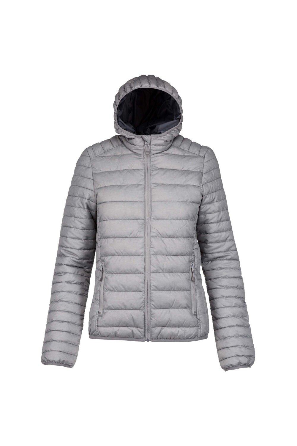 Легкая стеганая куртка с капюшоном Kariban, серебро
Легкая стеганая куртка с капюшоном Kariban, серебро