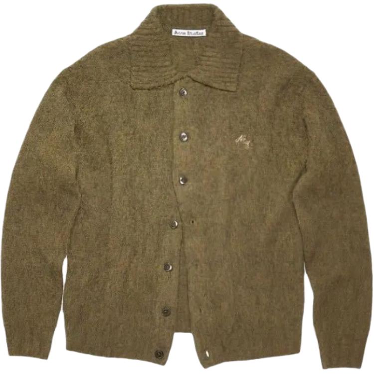 Трикотажная футболка Acne Studios темно-зеленая мужская
Трикотажная футболка Acne Studios темно-зеленая мужская