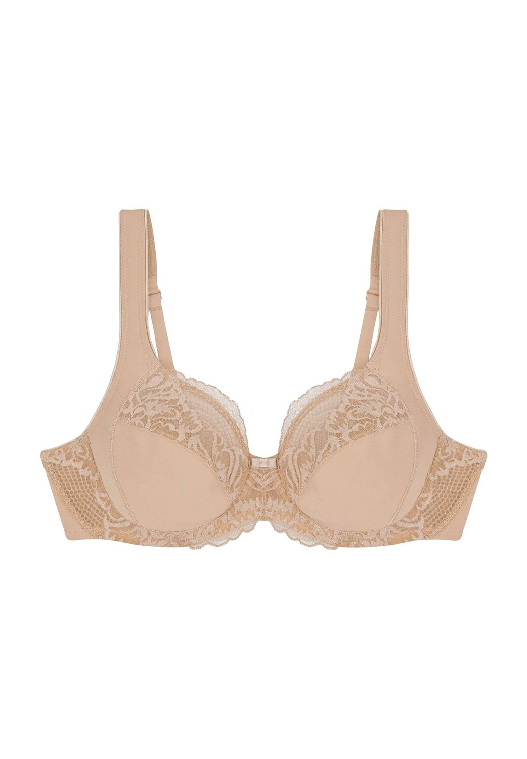 Современный кружевной + хлопковый бюстгальтер на косточках с широкими бретелями и кружевным бантом для женщин Triumph, цвет Neutral Beige
Современный кружевной + хлопковый бюстгальтер на косточках с широкими бретелями и кружевным бантом для женщин Triumph, цвет Neutral Beige