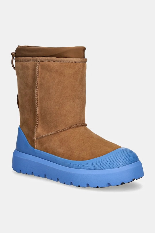 Мужские зимние сапоги Ugg Classic Weather Hybrid замшевые с резиновой подошвой, коричнево-синий
Мужские зимние сапоги Ugg Classic Weather Hybrid замшевые с резиновой подошвой, коричнево-синий