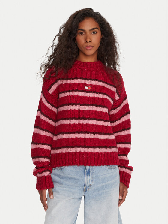 Свитер relaxed fit Badge DW0DW21679 Tommy Jeans, красный
Свитер relaxed fit Badge DW0DW21679 Tommy Jeans, красный