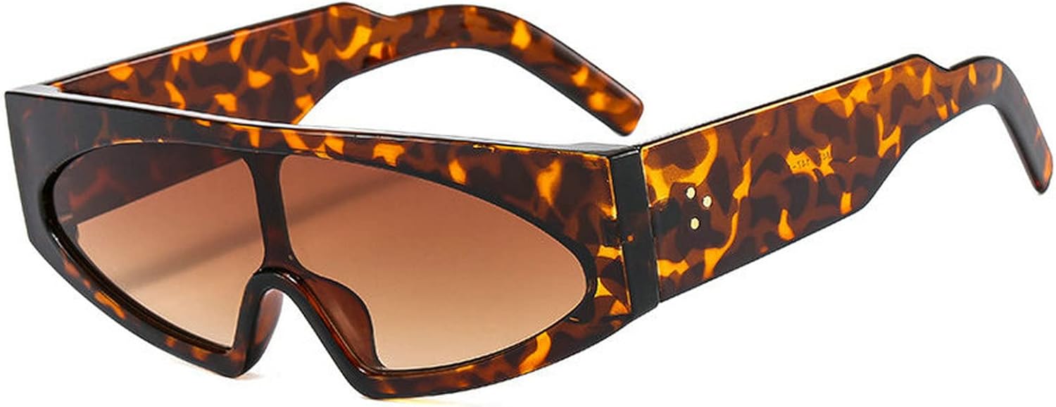 COTIA Модные солнцезащитные очки «кошачий глаз» для женщин, ретро, цельные, с градиентным переходом цвета, защита от УФ-излучения UV400, для мужчин, трендовые, с желейными цветными заклепками, Leopard
COTIA Модные солнцезащитные очки «кошачий глаз» для женщин, ретро, цельные, с градиентным переходом цвета, защита от УФ-излучения UV400, для мужчин, трендовые, с желейными цветными заклепками, Leopard