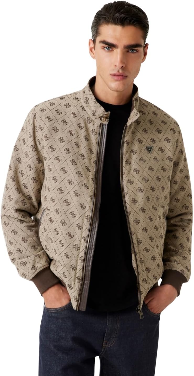 Куртка Monogram для мужчин от GUESS, Sand 4G Logo Combo
Куртка Monogram для мужчин от GUESS, Sand 4G Logo Combo