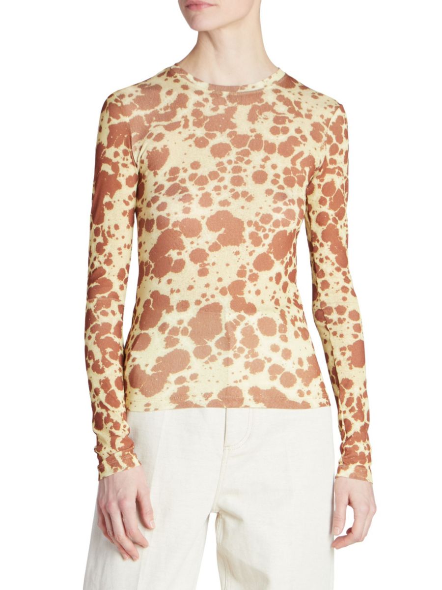 Футболка с принтом Lymee Mesh Nanushka, цвет Brown Tie Dye
Футболка с принтом Lymee Mesh Nanushka, цвет Brown Tie Dye