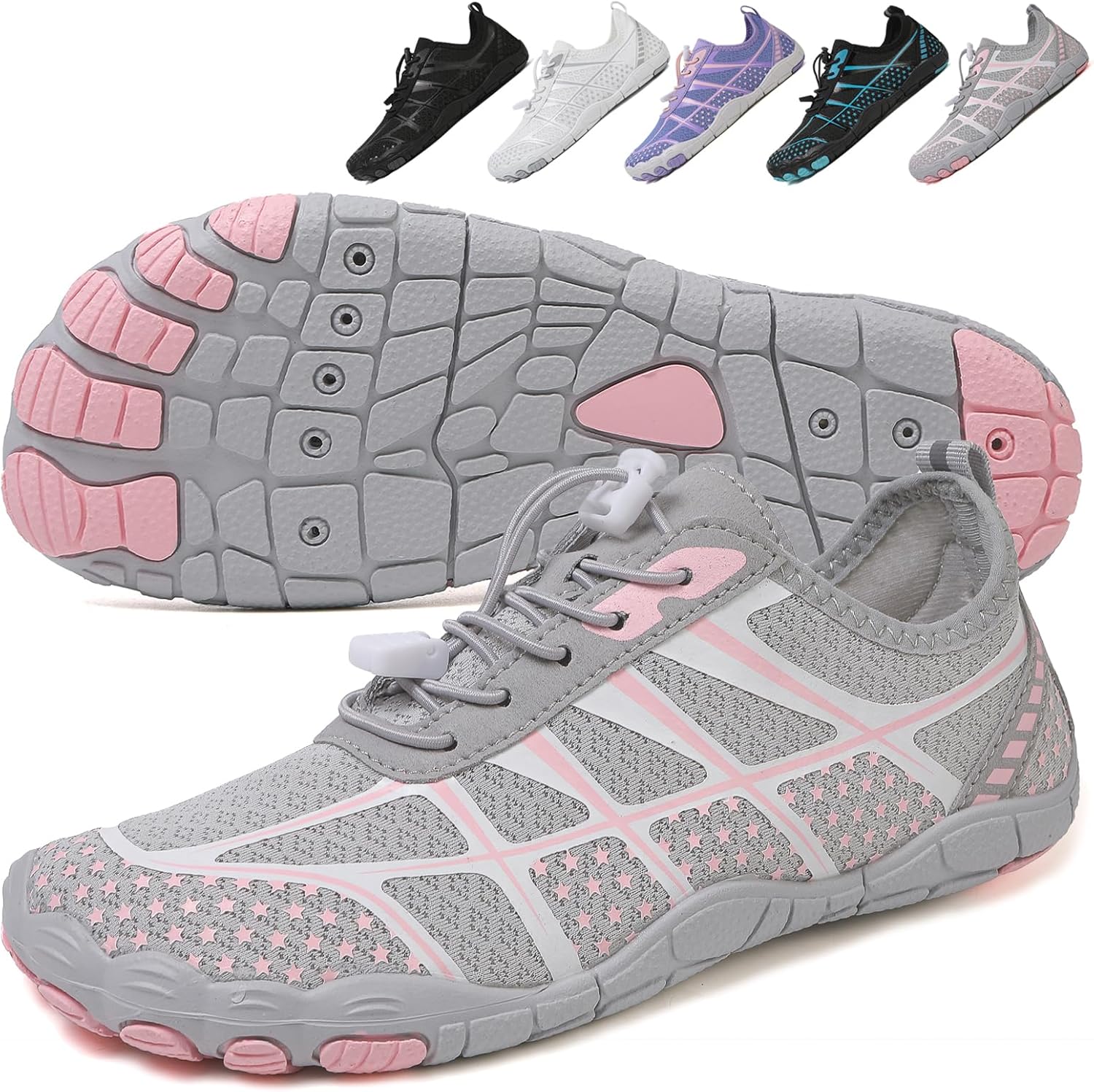 Ботинки для походов для женщин и мужчин, унисекс водонепроницаемые босоножки, дышащие, противоскользящие походные туфли для занятий спортом, с широкой носочной частью, для походов, прогулок, бега, йоги и водных видов спорта Xianfengniao, розовый...
Ботинки для походов для женщин и мужчин, унисекс водонепроницаемые босоножки, дышащие, противоскользящие походные туфли для занятий спортом, с широкой носочной частью, для походов, прогулок, бега, йоги и водных видов спорта Xianfengniao, розовый...