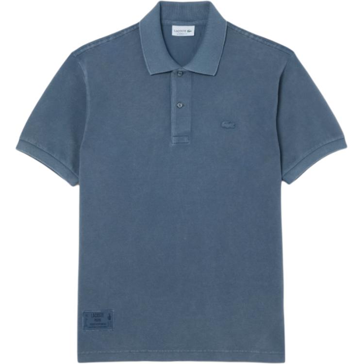 Поло с эффектом состаренности LACOSTE, синий
Поло с эффектом состаренности LACOSTE, синий