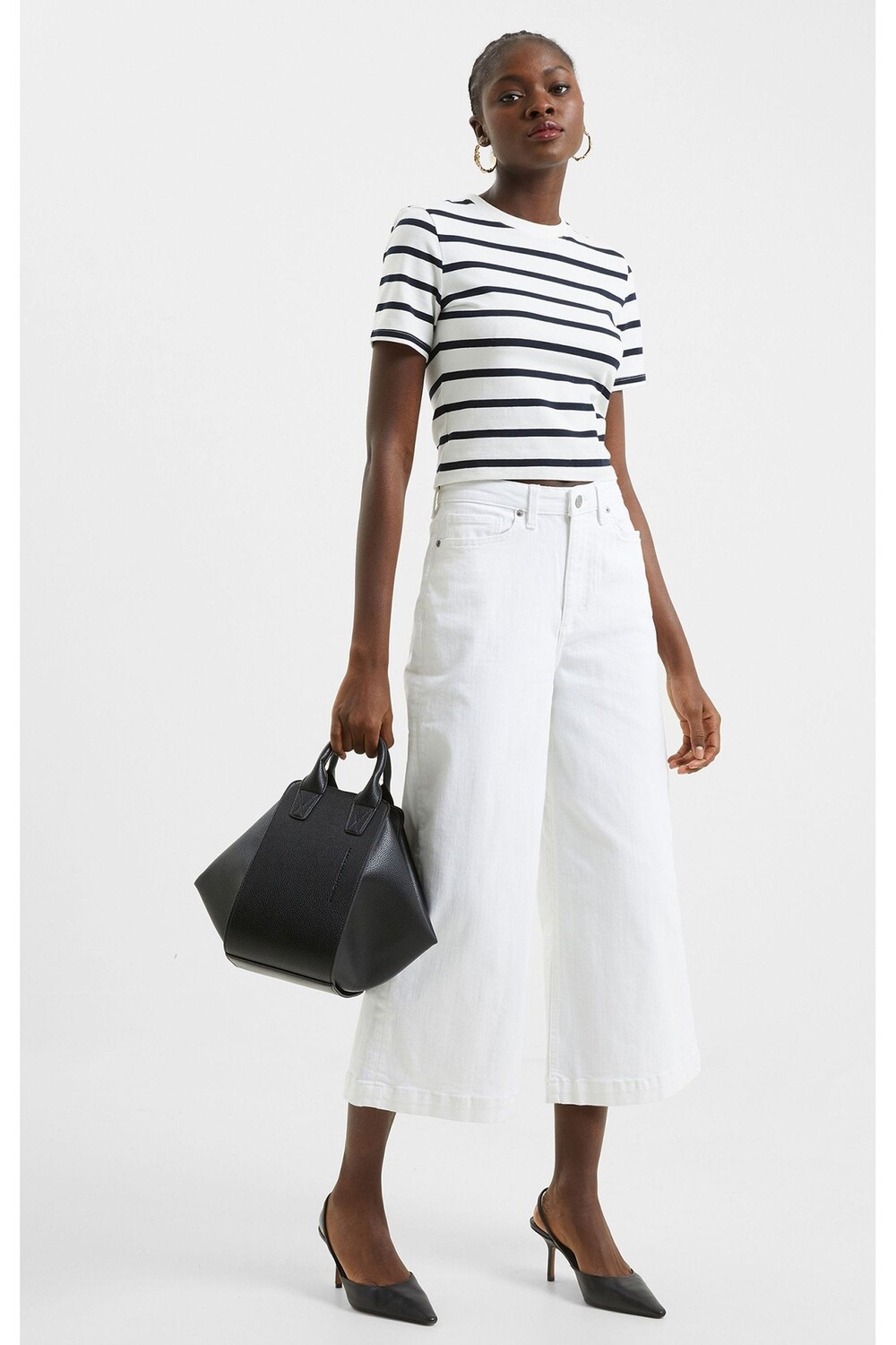 Хлопковая футболка-ралли с круглым вырезом French Connection, мультиколор
Хлопковая футболка-ралли с круглым вырезом French Connection, мультиколор