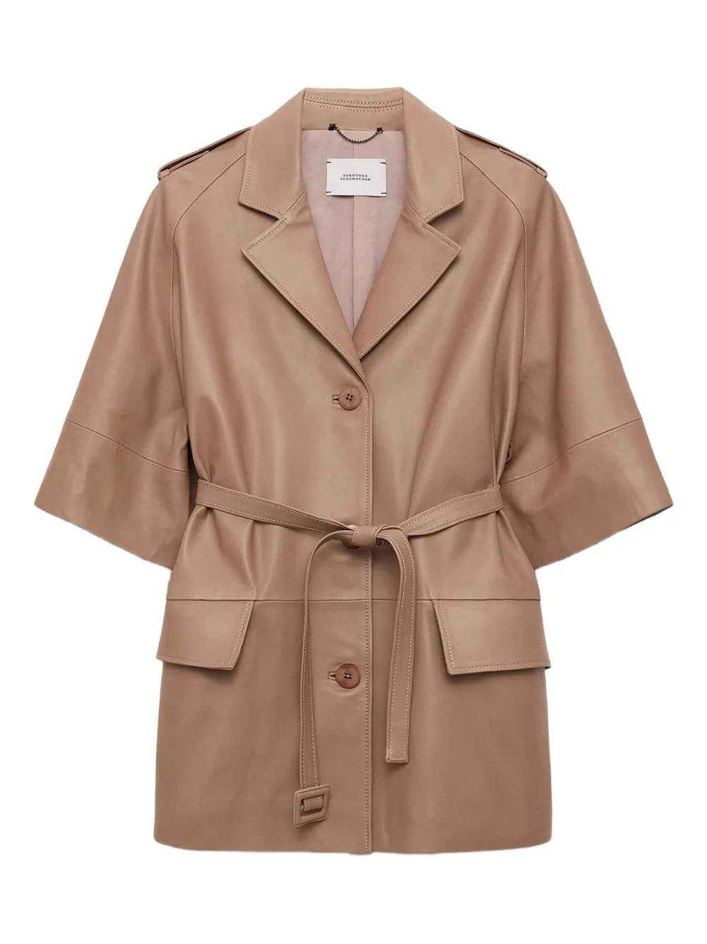 Куртка с поясом и эполетами Dorothee Schumacher, розовый
Куртка с поясом и эполетами Dorothee Schumacher, розовый