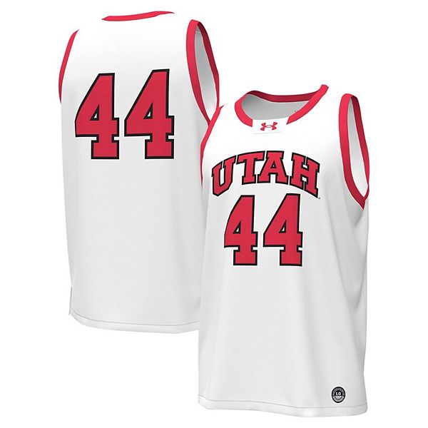 Мужская баскетбольная футболка #44 white utah utes replica Under Armour
Мужская баскетбольная футболка #44 white utah utes replica Under Armour