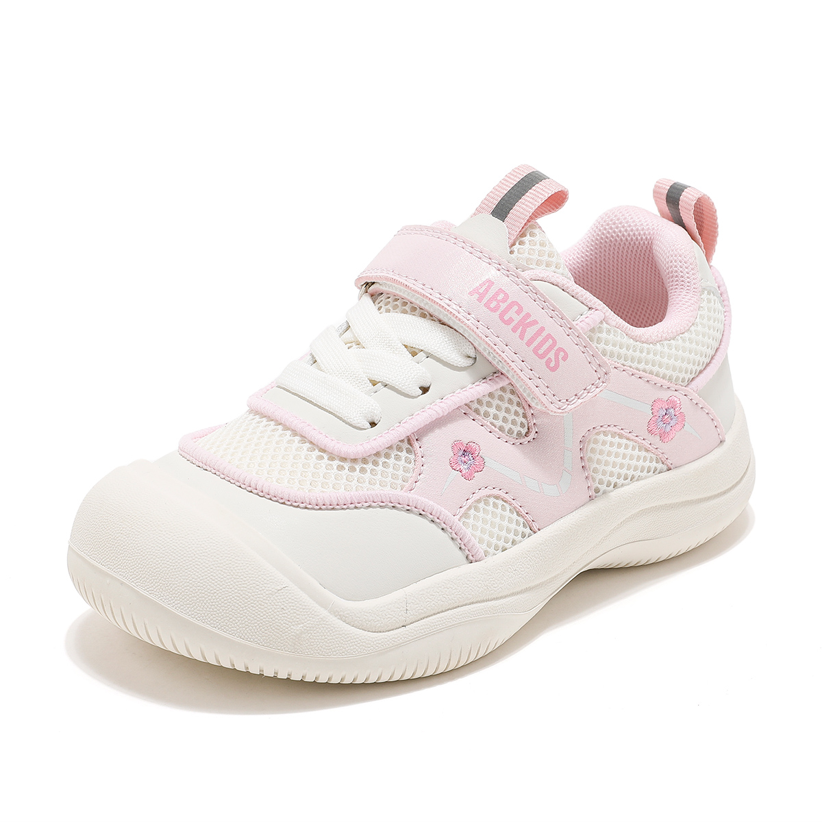 Износостойкие, легкие, амортизирующие, низкие повседневные кроссовки для детей ABC KIDS, бежевый/розовый 
Износостойкие, легкие, амортизирующие, низкие повседневные кроссовки для детей ABC KIDS, бежевый/розовый