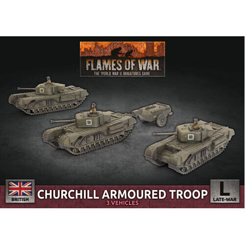 Фигурки Flames Of War: Churchill Armoured Squadron (X3 Plastic)
Фигурки Flames Of War: Churchill Armoured Squadron (X3 Plastic)
