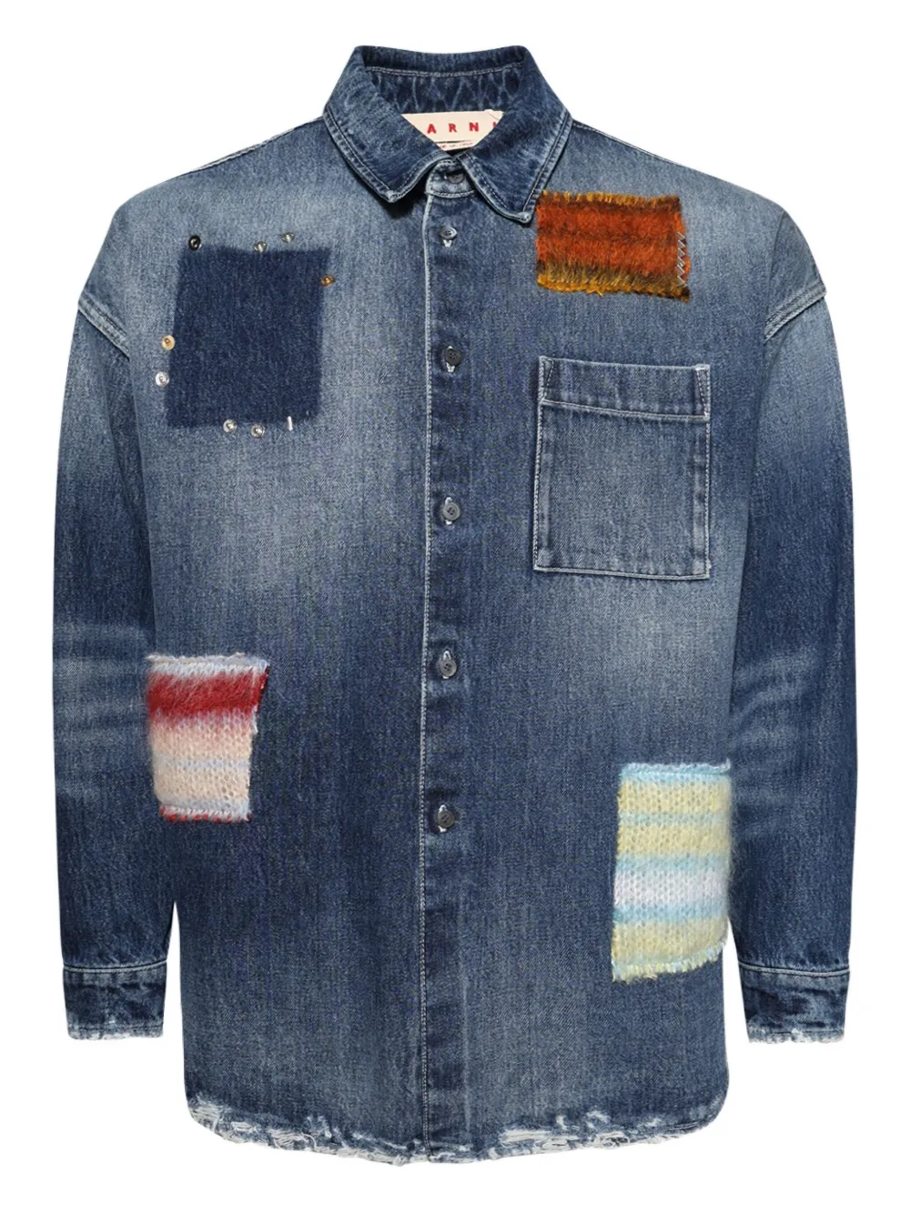 Джинсовая рубашка Marni, синий
Джинсовая рубашка Marni, синий