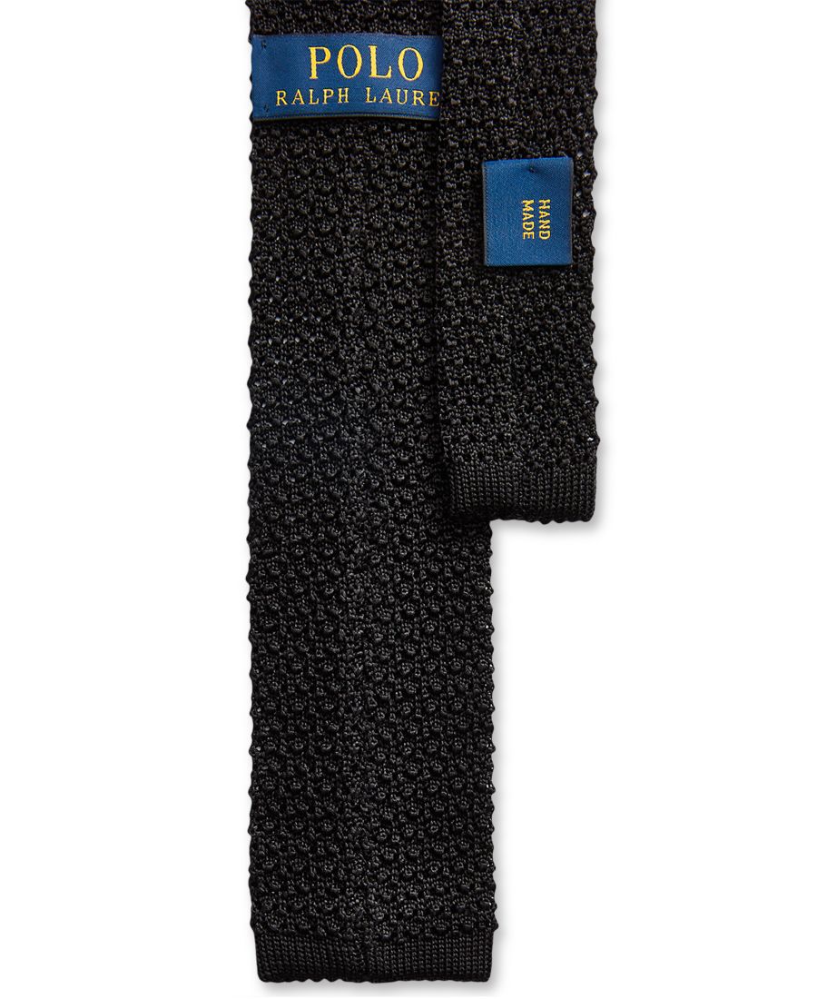 Мужской вязаный шелковый галстук Polo Ralph Lauren, Black
Мужской вязаный шелковый галстук Polo Ralph Lauren, Black