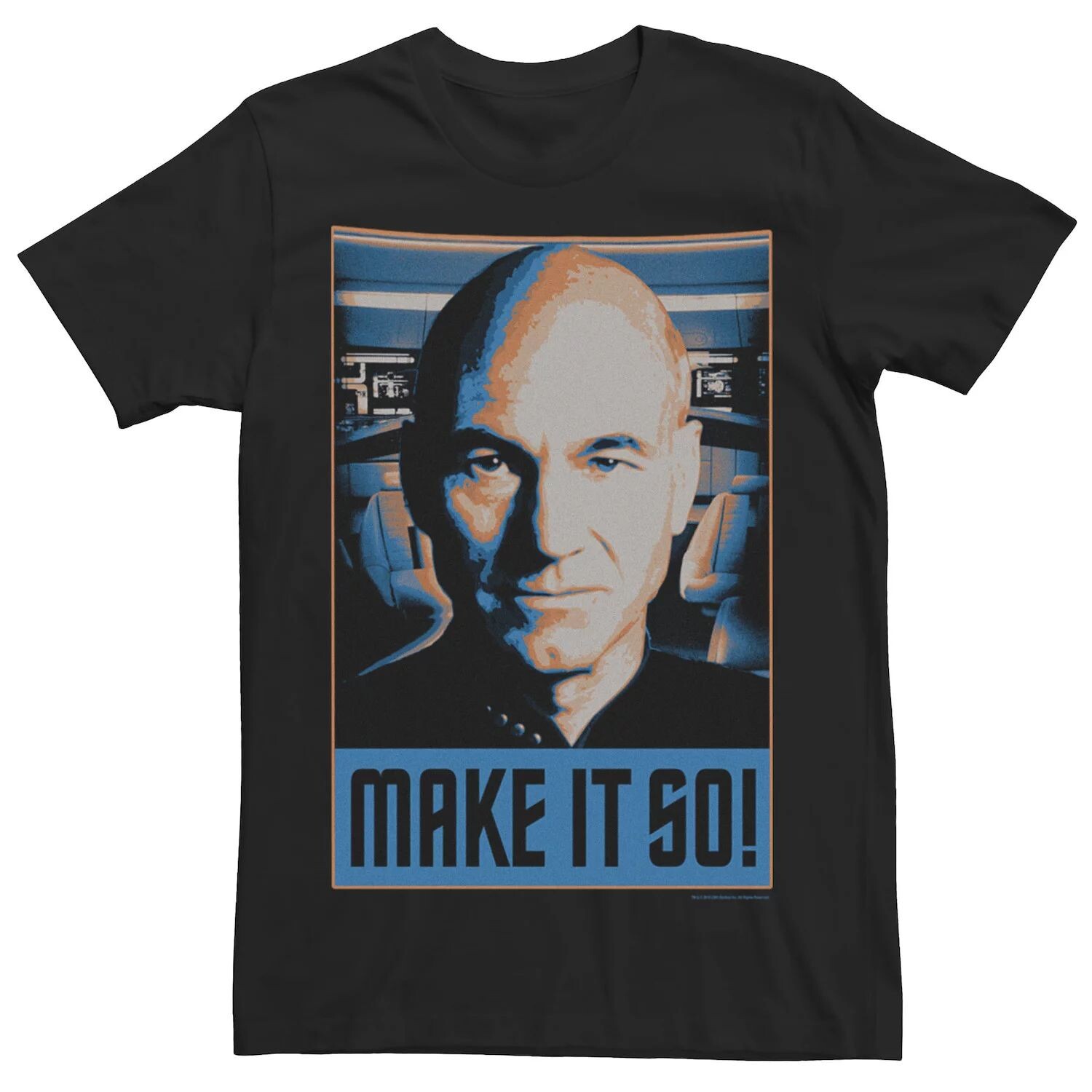 Мужская футболка Star Trek Next Generation Picard Make Is So Tee Licensed Character
Мужская футболка Star Trek Next Generation Picard Make Is So Tee Licensed Character