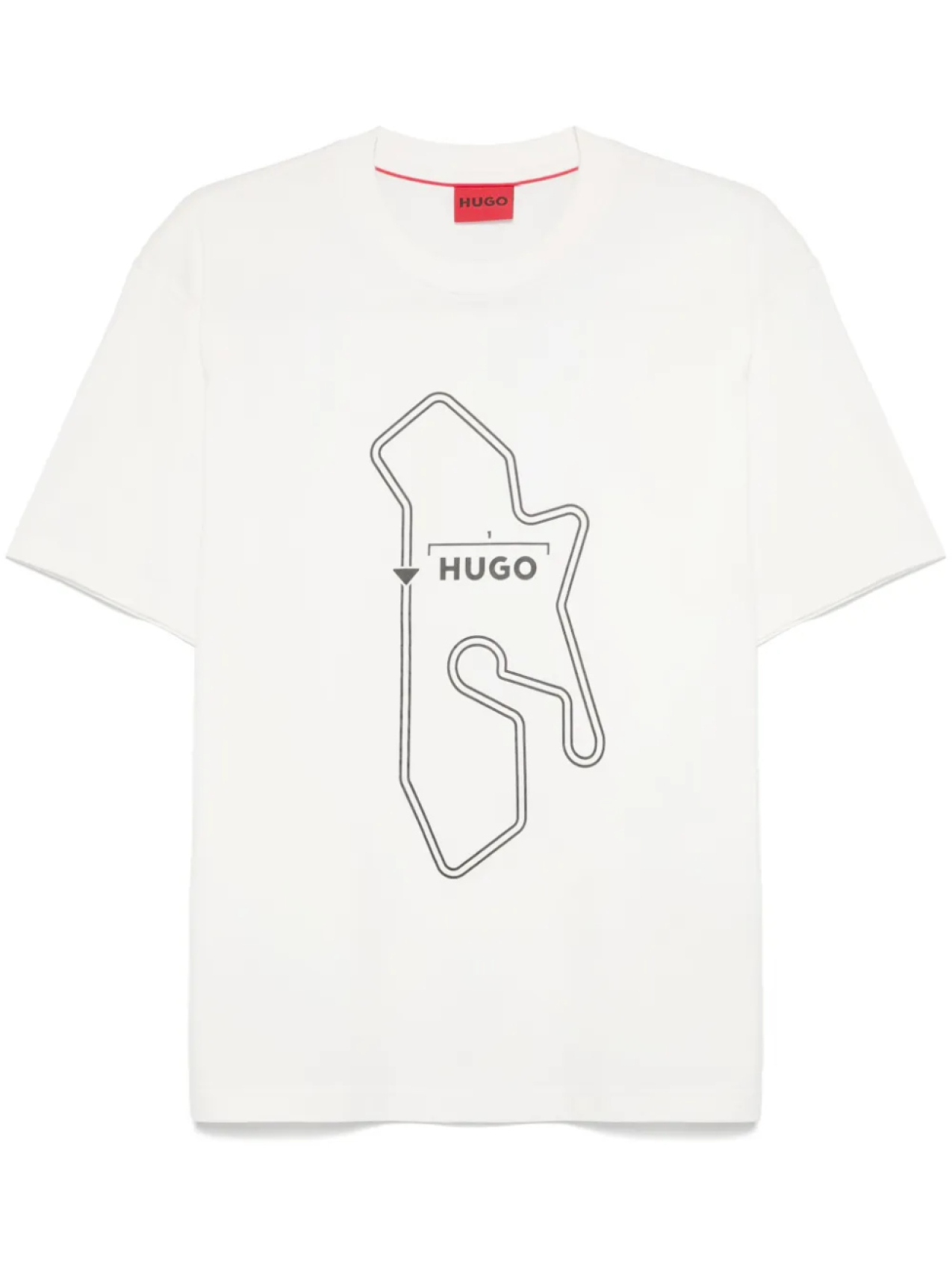 Футболка с логотипом HUGO, белый
Футболка с логотипом HUGO, белый