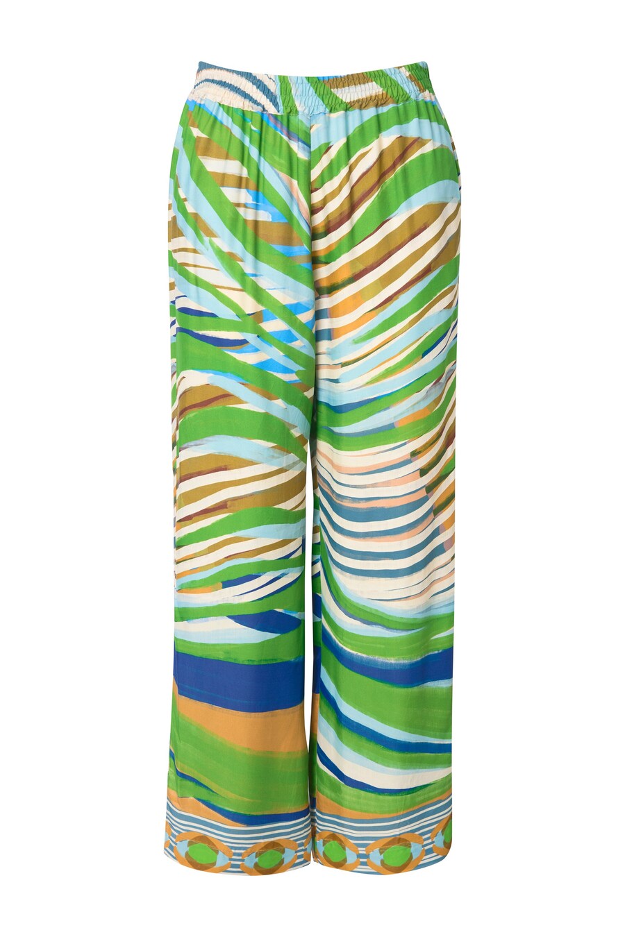 Широкие брюки Ulla Popken, светло-зеленый
Широкие брюки Ulla Popken, светло-зеленый