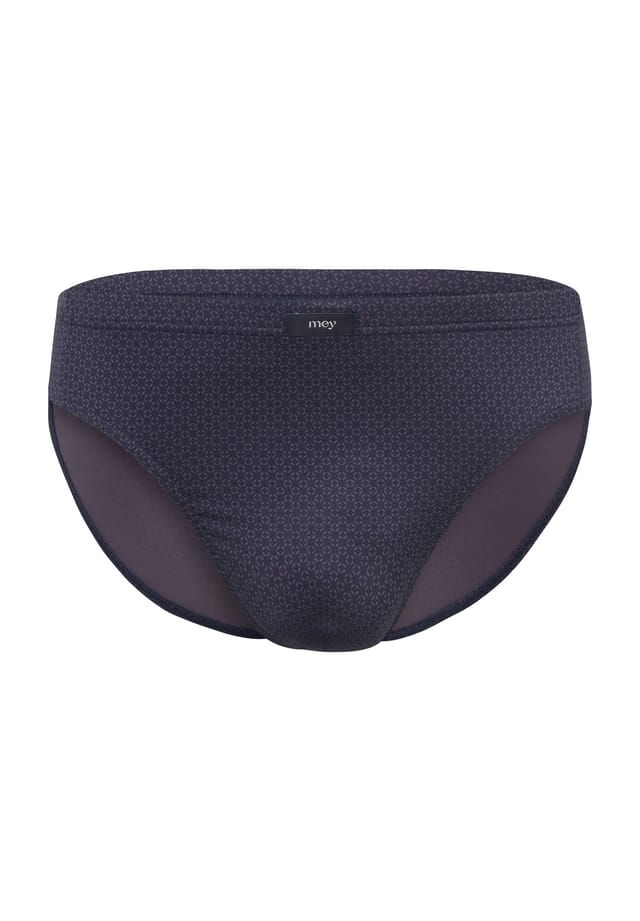 Трусы с эластичным поясом и минимальным принтом. Mey, синий 
Трусы с эластичным поясом и минимальным принтом. Mey, синий