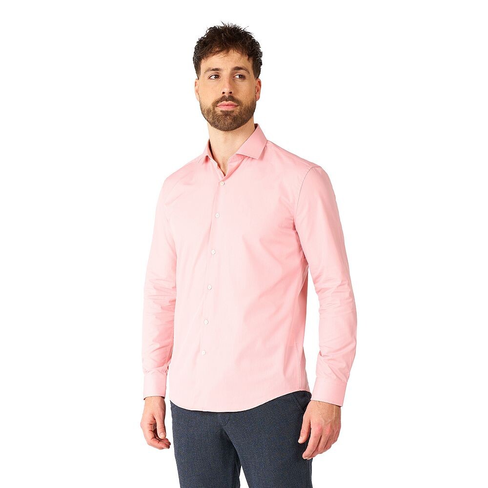 Мужская классическая рубашка OppoКостюмы современного кроя OppoSuits, цвет Lush Blush
Мужская классическая рубашка OppoКостюмы современного кроя OppoSuits, цвет Lush Blush