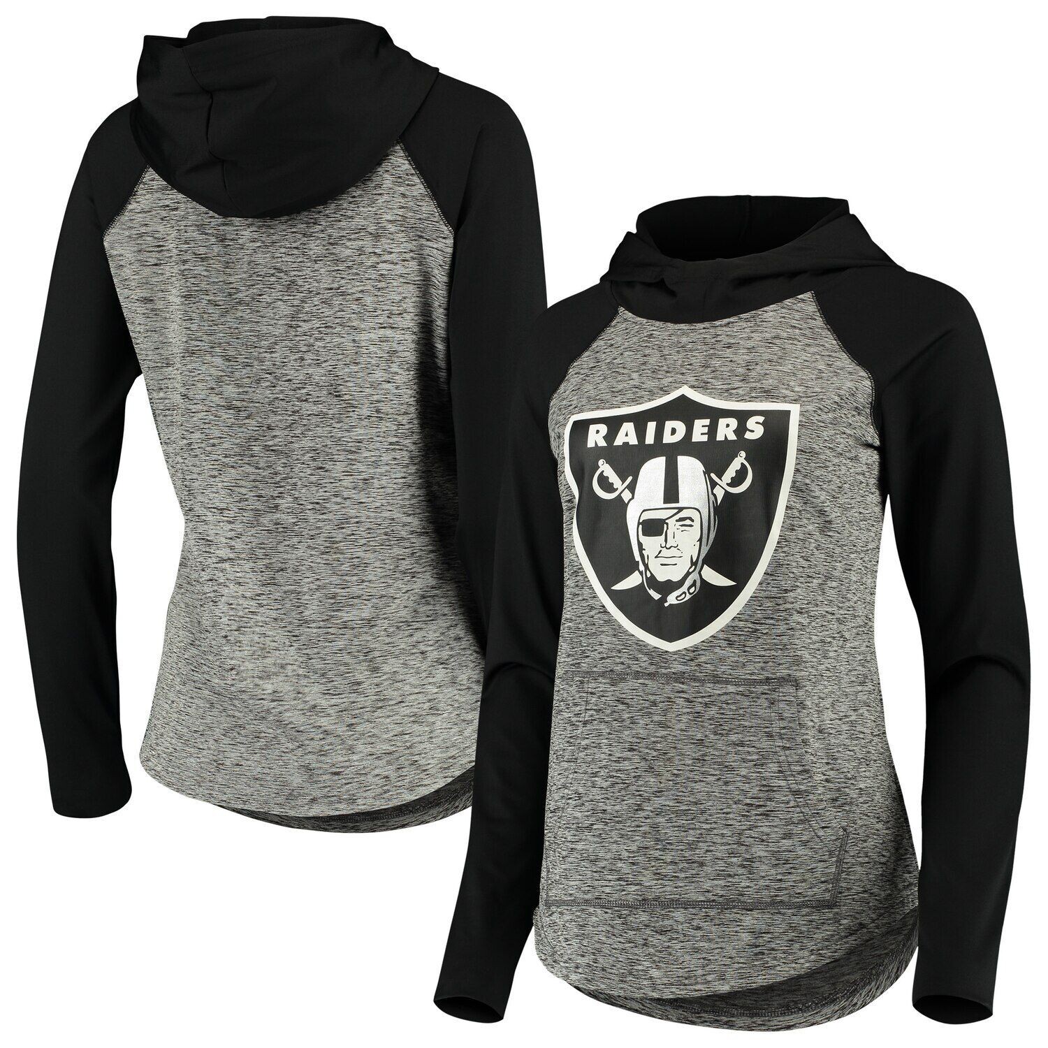 Женский пуловер с капюшоном G-III 4Her от Carl Banks Heathered Grey/Black Oakland Raiders Championship Ring G-III
Женский пуловер с капюшоном G-III 4Her от Carl Banks Heathered Grey/Black Oakland Raiders Championship Ring G-III